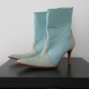 Los Altos Ostrich Leather Boot